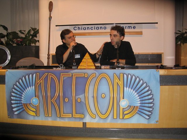 Carlo Recagno and Giacomo Pueroni